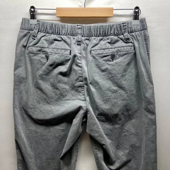 Old Navy OG Chino Pant Women's Medium Washed Gray Cotton Blend Casual GUC - Picture 4 of 12